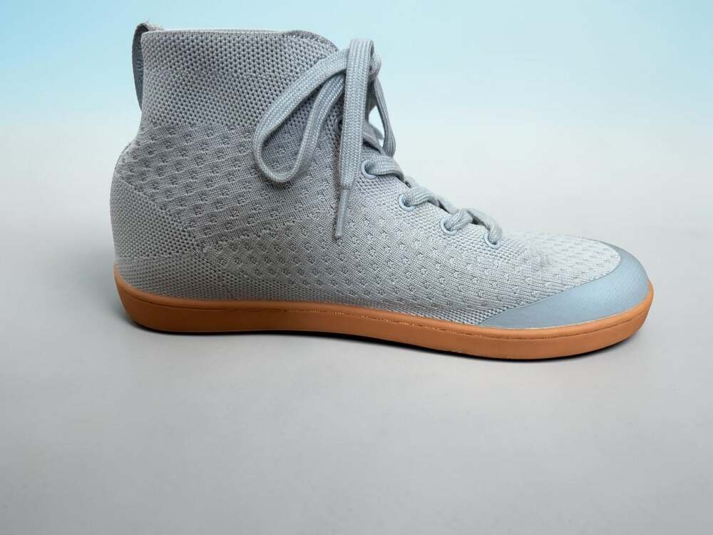 Suavs The Legacy High Top Knit Sneaker Slate Grey Gum Sole Women’s 10 Men’s 8 EU - Picture 2 of 7